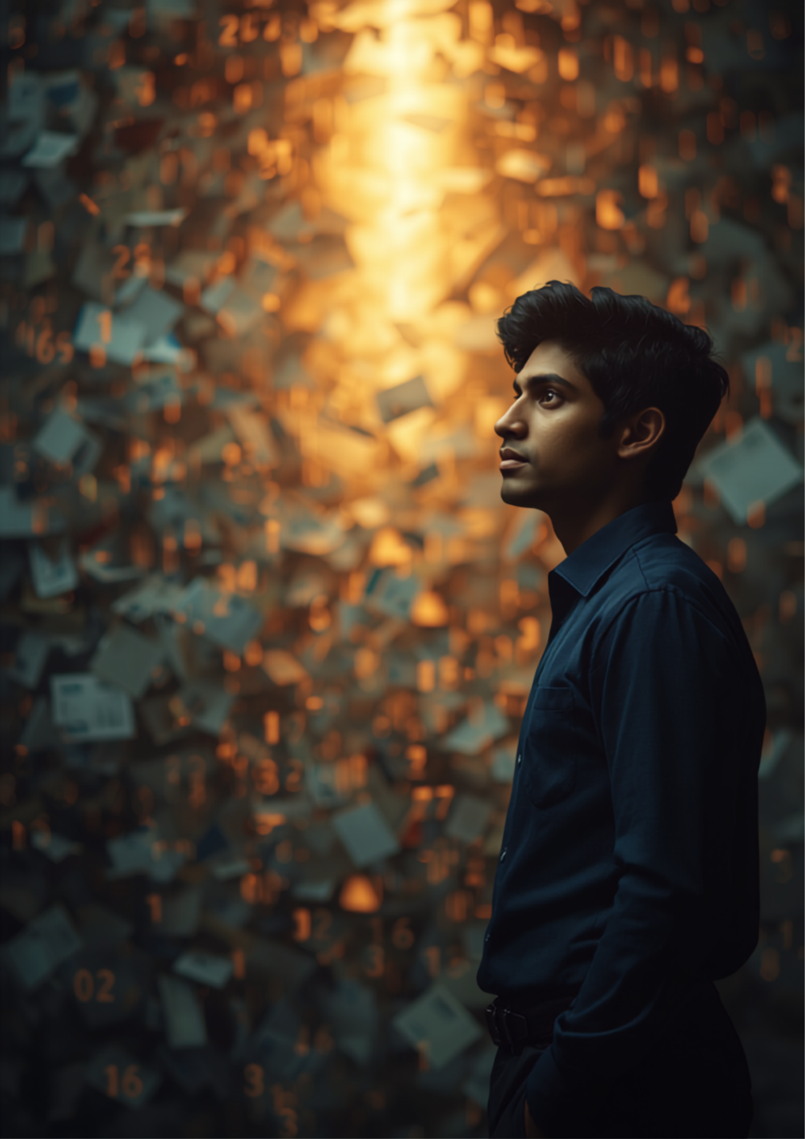 Entrepreneur beginning their journey from confusion to clarity, TaxRupia brand story Chapter 1